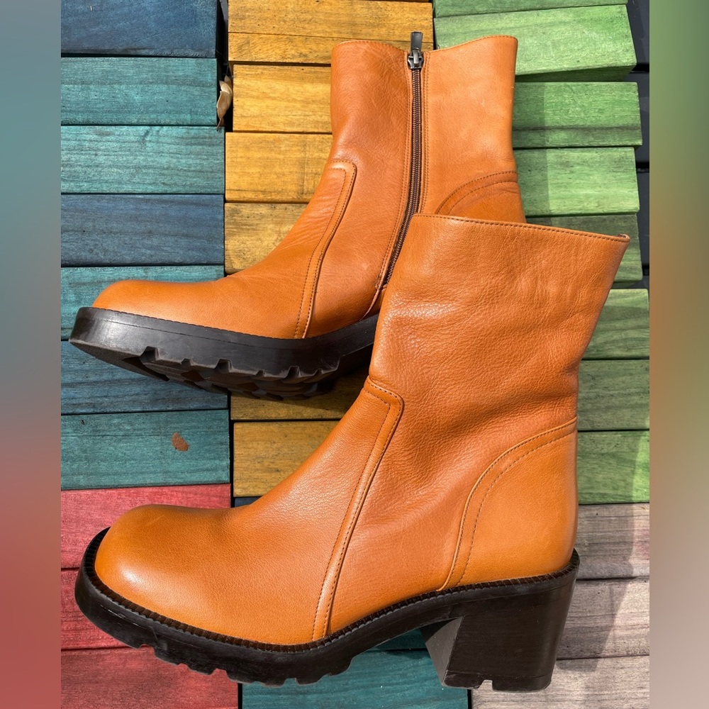 Steve Madden Naya Boots Cognac size 41